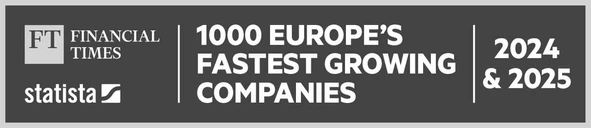 FT 1000 Europe's fastest growing companies 2024 & 2025 badge