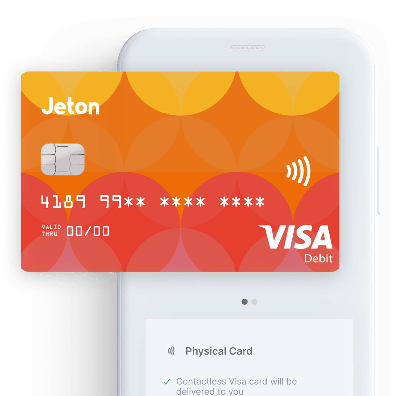 Get Jeton Card - Virtual Contactless Payments